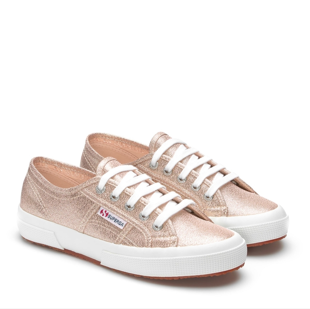 Superga Sneaker Gold Glitter sz 41 1/2